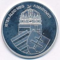 DN "Nemzetünk nagyjai - II. Rákóczi Ferenc" Ag emlékérem kapszulában, tanúsítvánnyal (10,3...