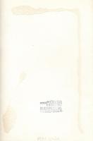 1971 Müller Ferenc budapesti fotóművész pecsétjével jelzett vintage fotóművészeti alkotás (Kémények)...