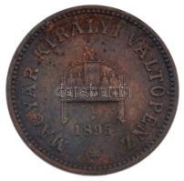 1895. 2f bronz T:XF  Adamo K2