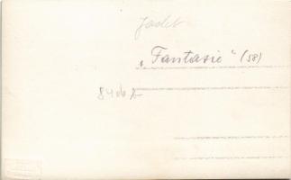 SMS FANTASIE osztrák-magyar haditengerészet kerekes gőzhajója, "admirálishajó" / K.u.K. Kr...