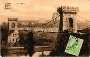 1913 Craiova, Királyi; Parcul Bibescu. TCV card + "VÉRIFIÉ 1913" (EK)