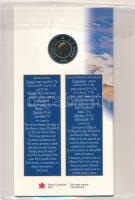 Kanada 1996. 2$ bimetál "Jegesmedve" díszkiadásban, eredeti tokban T:UNC Canada 1996. 2 Do...