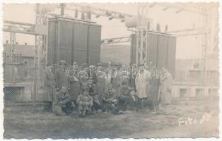 Resicabánya, Resica, Resicza, Resita; gyár, munkások / factory, workers. photo