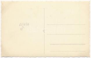 Resicabánya, Resica, Resicza, Resita; gyár, munkások / factory, workers. photo