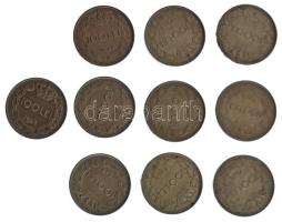 Románia 1943. 100L Fe "I. Mihály" (10x) T:XF 
Romania 1943. 100 Lei Fe "Mihai I&quot...