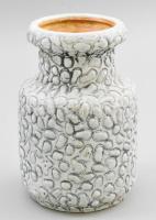 Király Károly: Retro váza, hibátlan, jelzett, m: 17 cm