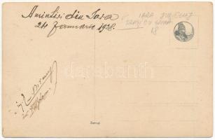 1928 Alsójára, Alsó-Jára, Iara de Jos, Iara; Lovasszán télen / sleigh, horse sled in winter. photo (...