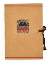 Az Erdélyi Szépmíves Céh 10 éves jubileumi díszkiadása, 3 verseskötet: Dsida Jenő: Nagycsütörtök; Ki...