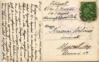 1916 SMS Árpád az Osztrák-Magyar Haditengerészet Habsburg-osztályú csatahajó - Krasznai Béla matróz ...