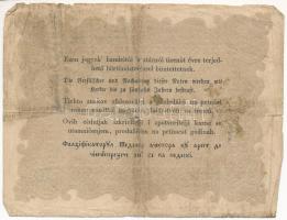 1848. 10Ft "Kossuth bankó" T:VG szakadások, folt
Adamo G111