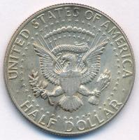 Amerikai Egyesült Államok 1969D 1/2$ Ag "Kennedy" T:AU,XF 
USA 1969D 1/2 Dollar Ag "...