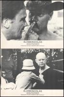 cca 1981 ,,Élveboncolás" című svéd filmdráma jelenetei és szereplői, 4 db produkciós filmfotó n...