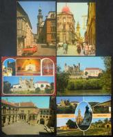 Kb. 200 db MODERN magyar város képeslap / Cca. 200 modern Hungarian town-view postcards