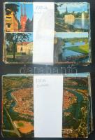 Kb. 200 db MODERN külföldi város képeslap / Cca. 200 modern European town-view postcards