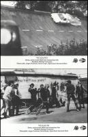 cca 1986 ,,Világautó" című NSZK-beli fantasztikus film jelenetei és szereplői, 6 db vintage pro...