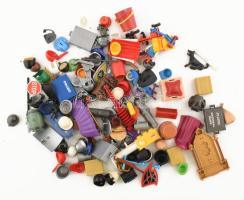 Zacskónyi mennyiségű zömmel Playmobil alkatrész