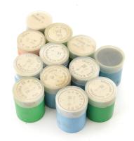 12 darab régi diafilm