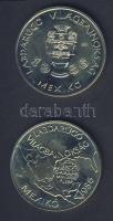 1985. 100Ft + 100Ft "Labdarúgó VB" pár T:BU