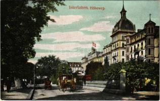 Interlaken, Höheweg / promenade, hotel