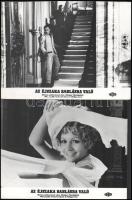 cca 1968 ,,Az éjszaka rablásra való" című olasz film jelenetei és szereplői, 21 db vintage prod...