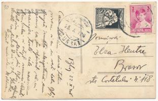 1928 Balázsfalva, Blaj; Crucea lui Avram Iancu / emlékmű / monument, cross. Orig. Fot. E. Fischer (v...