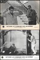 cca 1968 ,,Küldd az embert fél kettőre" című jugoszláv bűnügyi film jelenetei és szereplői, 13 ...