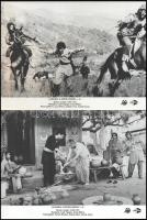 cca 1984 ,,Legenda a szerelemről" című indiai - szovjet kalandfilm jelenetei és szereplői, 7 db vintage produkciós filmfotó ezüst zselatinos fotópapíron, a használatból eredő (esetleges) kisebb hibákkal, három képen elszíneződés, 18x24 cm