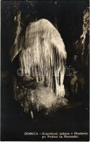 Gömörhosszúszó, Hosúsovo, Dlhá Ves; Domica-Krápnikové jaskyne v Hosúsove pri Plesivci na Slovensku, Jaskyna Domica / Domica barlang Pelsőc mellett, belső / karst cave interior