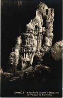 Gömörhosszúszó, Hosúsovo, Dlhá Ves; Domica-Krápnikové jaskyne v Hosúsove pri Plesivci na Slovensku, Jaskyna Domica / Domica barlang Pelsőc mellett, belső / karst cave interior