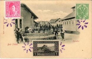 Ilidza, Bad Ilidze bei Sarajevo; Sprudel / mineral spring source (EK)