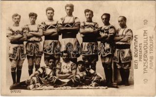 Ben Bojamaa presents Tazserwoullth Arab Troupe / Circus acrobats. photo (fa)