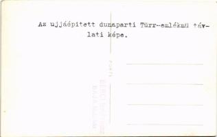 Baja, Az újjáépített Türr István emlékmű. Bérci photo