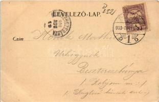 1900 Pozsony, Pressburg, Bratislava; Városi színház / theatre (EK)