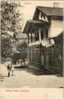 1915 Kassa, Kosice; Bankói szálloda és vendéglő. Schobert István kiadása / spa, hotel and restaurant in Bankov (EK)