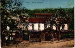 Kassa, Kosice; Bankói szálloda és vendéglő. Nyulászi Béla kiadása / spa, hotel and restaurant in Bankov (r)