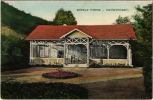 Vihnye, Vihnyefürdő, Kúpele Vyhne; gyógyfürdő / spa, bath (ragasztónyom / glue marks)