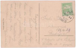 1913 Vihnye, Vihnyefürdő, Kúpele Vyhne; Felső park. Joerges kiadása / park, spa