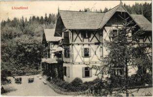 1911 Lőcsefüred, Lőcse-fürdő, Levocské Kúpele (Lőcse, Levoca); Fürdőház / spa, bathhouse (Rb)