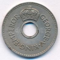 Fidzsi-szigetek 1936. 1p Cu-Ni "V. György" T:XF Fiji 1936. 1 Penny Cu-Ni "George V" C:XF Krause KM#2