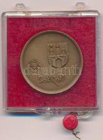 Somorjai László (1949-) 1977. "Sopron" bronz emlékérem Sopron szabad királyi várossá tétel...