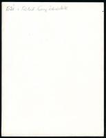 Fiatal lány ébredése, amatőr művészfotó, a hátoldalon feliratozva, 21,5x16,5 cm