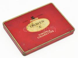 Benson and Hedges Super Virginia Cigarette, angol cigarettás pléh doboz, 10,5x7,5x1,5 cm