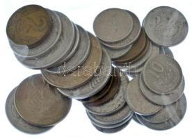 35db-os vegyes lengyel érmetétel T:XF-F 35pcs of mixed polish coin lot C:XF-F