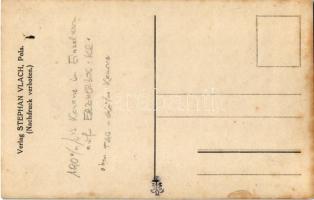 Osztrák-Magyar Haditengerészet csatahajójának nézete az árbóckosárból / K.u.K. Kriegsmarine / Austro...