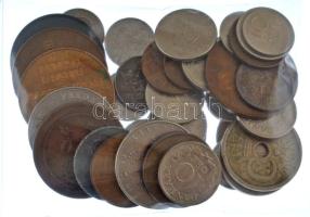 38db-os vegyes skandináv érmetétel T:XF-F 38pcs of mixed scandinavian coin lot C:XF-F