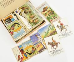 cca 1910-1940 Nagy adag zömmel francia papírkép, közte litográfiák. Különböző méretben, szép gyűjtemény.