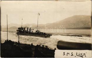 SMS Lika osztrák-magyar Tátra-osztályú romboló / K.u.K. Kriegsmarine / SMS Lika Austro-Hungarian Navy Tatra-class destroyer. photo (EK)