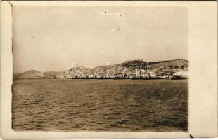 Sibenik, Sebenico; Osztrák-magyar haditengerészeti torpedónaszádok / K.u.K. Kriegsmarine Torpedoboote / Austro-Hungarian Navy torpedo boats. photo