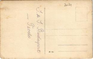 Tivat, Teodo; SMS Budapest az Osztrák-Magyar Haditengerészet Monarch-osztályú partvédő páncélosa / K...