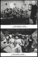 cca 1962 ,,Akik ellopták a Holdat" című lengyel film jelenetei és szereplői, 13 db vintage prod...